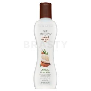 BioSilk Therapy with Natural Coconut Oil Leave-In Treatment öblítés nélküli ápolás töredezett hajvégekre 167 ml