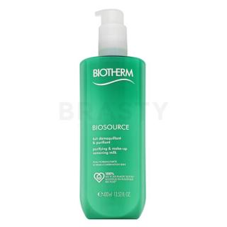 Biotherm Biosource sminkeltávolító tej Purifying & Make-Up Removing Milk 400 ml