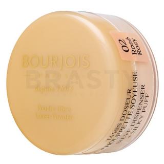 Bourjois Loose Powder púder az egységes és világosabb arcbőrre 02 Rosy 32 g