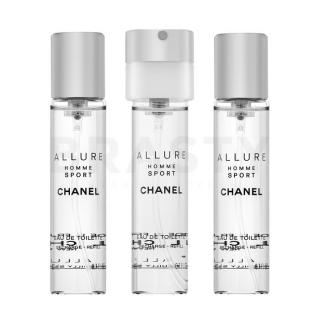Chanel Allure Homme Sport - Refill Eau de Toilette férfiaknak 3 x 20 ml