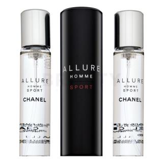 Chanel Allure Homme Sport - Refillable Eau de Toilette férfiaknak 3 x 20 ml