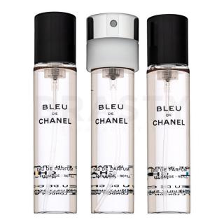 Chanel Bleu de Chanel - Refill Eau de Parfum férfiaknak 3 x 20 ml