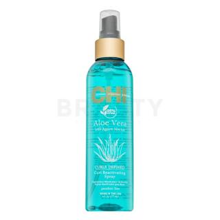 CHI Aloe Vera Curl Reactivating Spray hajformázó spray hullámos és göndör hajra 177 ml