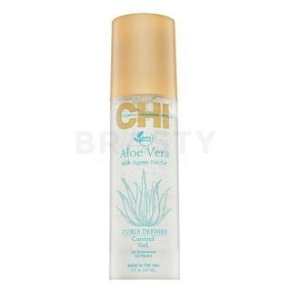 CHI Aloe Vera Curls Defined Control Gel hajformázó zselé hullámos és göndör hajra 147 ml