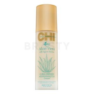 CHI Aloe Vera Curls Defined Moisturizing Curl Cream hajformázó krém tökéletes hullámokért 147 ml