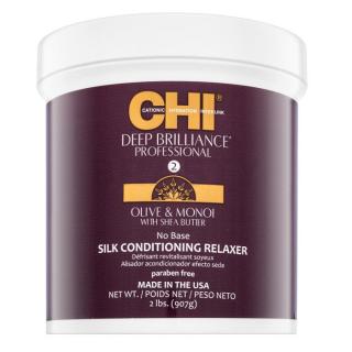 CHI Deep Brilliance Olive & Monoi Silk Conditioning Relaxer krém haj kiegyenesítésére 908 ml