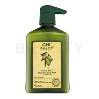 CHI Naturals with Olive Oil Hair & Body Shampoo sampon hajra és testre 340 ml