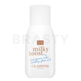 Clarins Milky Boost Foundation tonizáló és hidratáló emulziók az egységes és világosabb arcbőrre 04 Auburn 50 ml