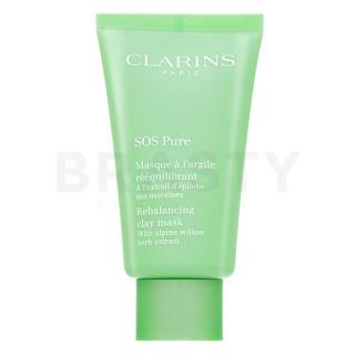 Clarins SOS Pure Rebalancing Clay Mask tisztító hab zsíros bőrre 75 ml