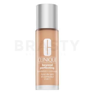 Clinique Beyond Perfecting Foundation & Concealer folyékony make-up az egységes és világosabb arcbőrre 08 Linen 30 ml