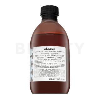 Davines Alchemic Shampoo tonizáló sampon barna hajra Tobacco 280 ml