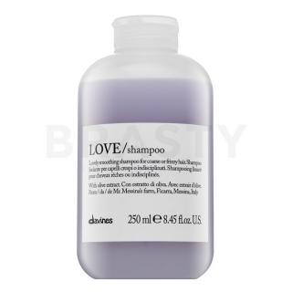 Davines Essential Haircare Love Smoothing Shampoo hajsimító sampon durva és rakoncátlan hajra 250 ml