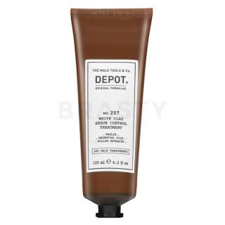 Depot No. 207 White Clay Sebum Control Treatment erősítő maszk bőrirritáció ellen 125 ml