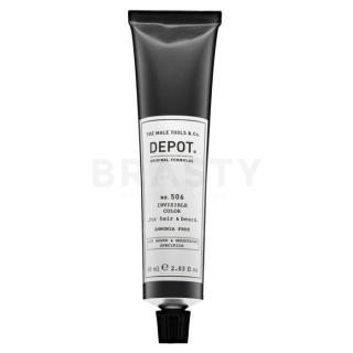 Depot No. 506 Invisible Color semi permanens szín hajra és szakállra Steel 60 ml