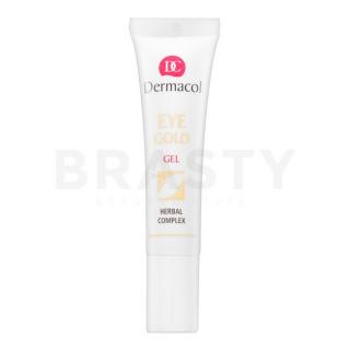 Dermacol Eye Gold Gel frissítő szemgél ráncok, duzzanat és a sötét karikák ellen 15 ml