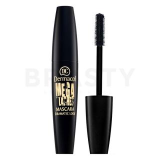 Dermacol Mega Lashes Mascara Dramatic Look szempillaspirál szempilla meghosszabbítására és volumenre Black 13 ml