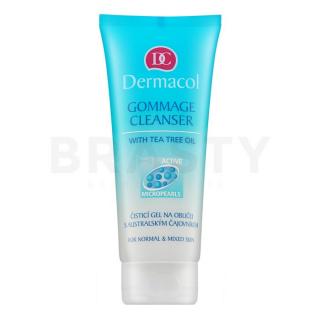Dermacol Tea Tree Gommage Cleanser tisztító gél 100 ml