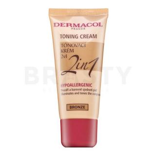 Dermacol Toning Cream 2in1 hosszan tartó make-up Bronze 30 ml