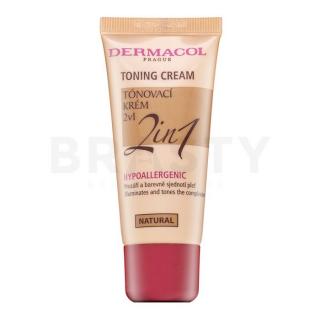 Dermacol Toning Cream 2in1 hosszan tartó make-up Natural 30 ml