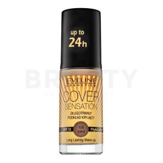 Eveline Cover Sensation SPF10 Long-Lasting Foundation make-up 108 Sand 30 ml