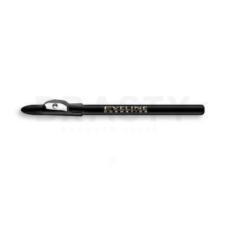 Eveline Eyeliner Pencil szemceruza hegyezővel Black