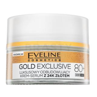 Eveline Gold Exclusive Luxurious Regenerating Cream Serum 80+ arc krém érett arcbőrre 50 ml