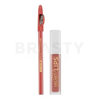 Eveline OH! My Velvet Lips Matt Lip Kit ajakápoló készlet mattító hatásért 11 Cookie Milkshake 4,5 ml