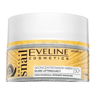 Eveline Royal Snail Concentrated Intensely Lifting Cream 50+ Feszesítő szilárdító krém ráncok ellen 50 ml