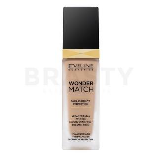 Eveline Wonder Match Skin Absolute Perfection hosszan tartó make-up az egységes és világosabb arcbőrre 15 Natural 30 ml