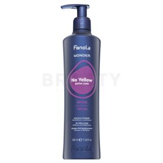 Fanola Wonder No Yellow Extra Care Mask neutralizáló maszk sárga árnyalat ellen 350 ml