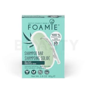 Foamie Shampoo Bar száraz hajra Aloe Vera 80 g