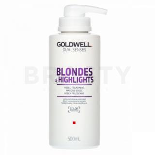 Goldwell Dualsenses Blondes & Highlights 60sec Treatment maszk szőke hajra 500 ml