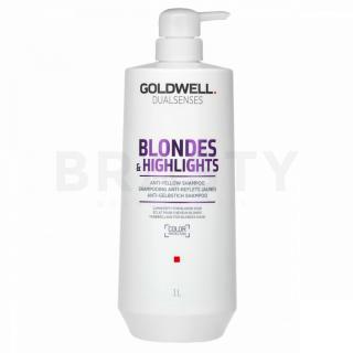 Goldwell Dualsenses Blondes & Highlights Anti-Yellow Shampoo sampon szőke hajra 1000 ml