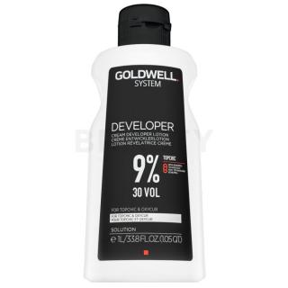 Goldwell System Cream Developer Lotion 9% 30 Vol. fejlesztő emulzió minden hajtípusra 1000 ml