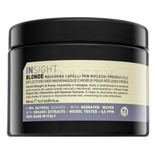 Insight Blonde Cold Reflections Hair Mask maszk a szőke hideg árnyalataiért 500 ml