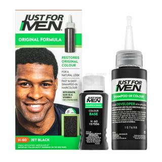 Just For Men Autostop Hair Colour színező sampon férfiaknak H60 Natural Jet Black 35 g