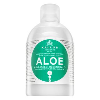 Kallos Aloe Moisture Repair Shine Shampoo tápláló sampon puha és fényes hajért 1000 ml