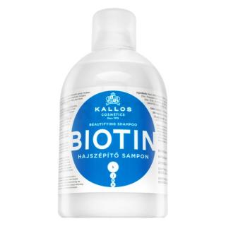 Kallos Biotin Beautifying Shampoo ragyogó sampon puha és fényes hajért 1000 ml