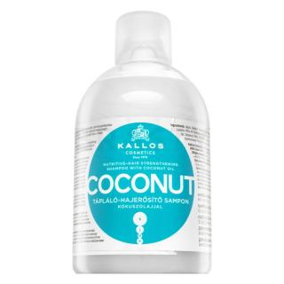 Kallos Coconut Nutritive-Hair Strengthening Shampoo erősítő sampon gyenge hajra 1000 ml