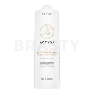 Kemon Actyva Disciplina Intensa Prep Shampoo mélytisztító sampon durva és rakoncátlan hajra 1000 ml