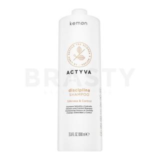 Kemon Actyva Disciplina Shampoo hajsimító sampon durva és rakoncátlan hajra 1000 ml