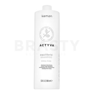 Kemon Actyva Equilibrio Shampoo tisztító sampon gyorsan zsírosodó hajra 1000 ml