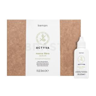 Kemon Actyva Nuova Fibra Serum erősítő kezelés gyenge hajra 12 x 30 ml