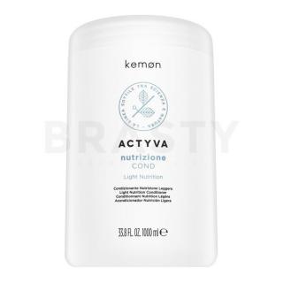 Kemon Actyva Nutrizione Light Conditioner tápláló kondicionáló vékony szálú hajra 1000 ml