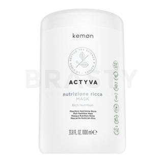 Kemon Actyva Nutrizione Rich Mask tápláló maszk nagyon száraz hajra 1000 ml