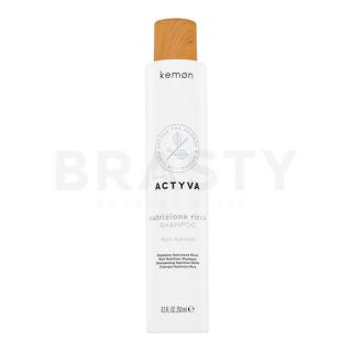 Kemon Actyva Nutrizione Rich Shampoo tápláló sampon durva és száraz hajra 250 ml