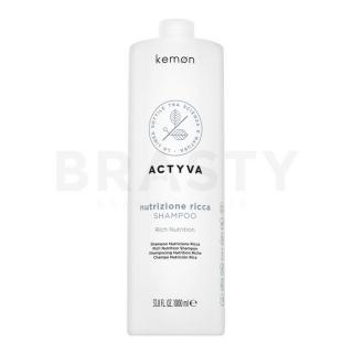 Kemon Actyva Nutrizione Rich Shampoo tápláló sampon nagyon száraz hajra 1000 ml