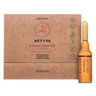 Kemon Actyva P Factor Intensive Lotion Hair Loss Prevention hajkúra hajhullás ellen 12 x 6 ml