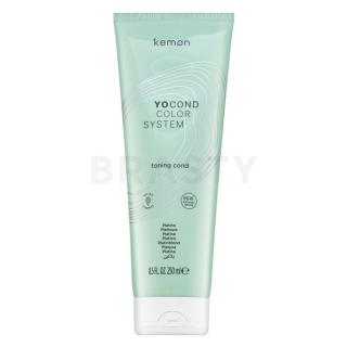 Kemon Yo Cond Color System Toning Cond tonizáló kondicionáló hajszín élénkítésére Platinum 250 ml