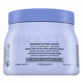 Kérastase Blond Absolu Masque Ultra-Violet maszk platinaszőke és ősz hajra 500 ml